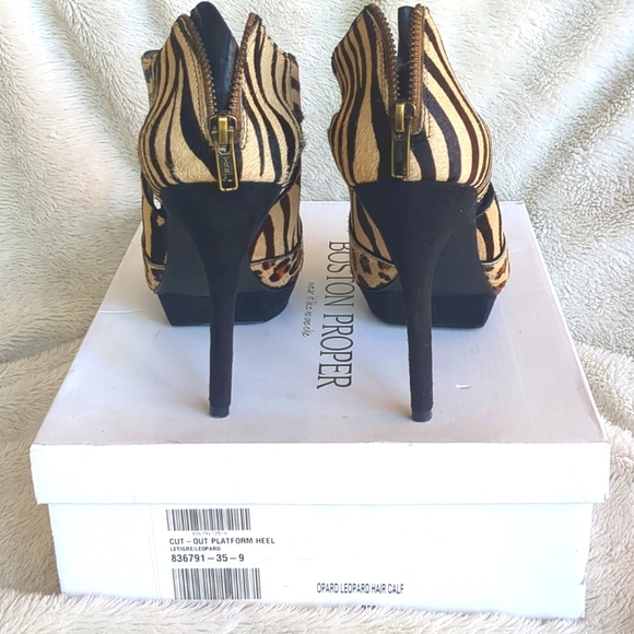 Boston Proper Leopard heels - Picture 6 of 6